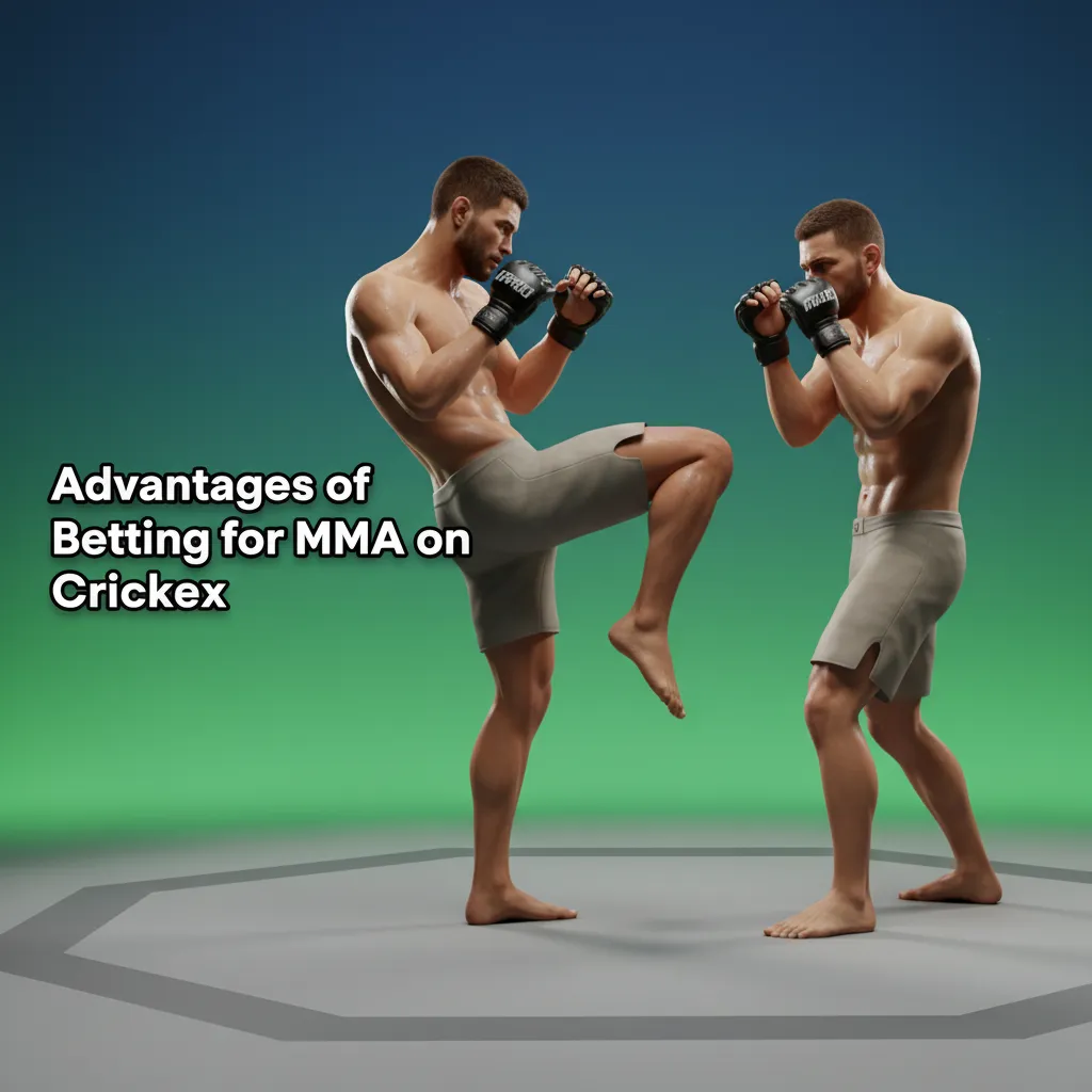 Why choose Crickex for MMA: Seamless BDT payments via bKash, Nagad, and Rocket; competitive UFC odds; a wide array of markets; live betting; cash-out options; a bet builder tool; and flexible betting limits.