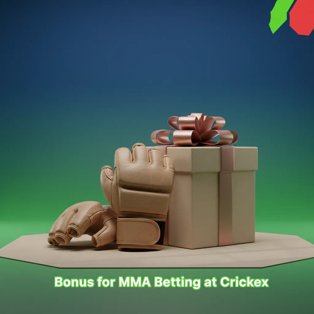 Crickex MMA Bonus: New users in Bangladesh can receive a deposit match for their first payment, which applies to MMA betting. Check the T&Cs and opt in to claim.