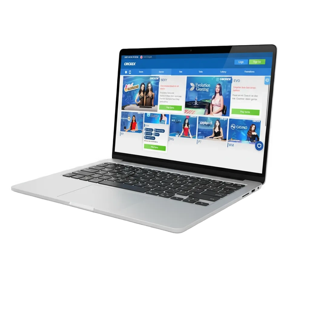 Download the Crickex desktop app for Windows and macOS to access sports markets, live dealers, and slots in a fast, immersive environment.