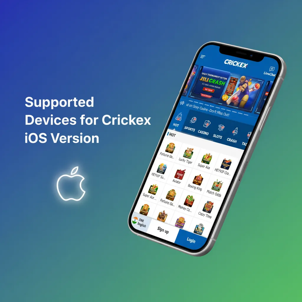 Compatible iOS Devices for Crickex