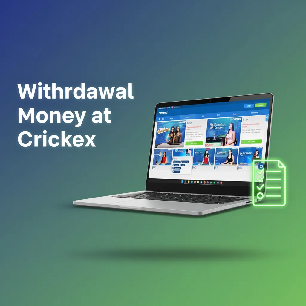 Crickex withdrawal walkthrough: verifying the account, selecting a payout method, entering the BDT amount, and tracking the request; note that mobile wallets generally offer faster payouts.